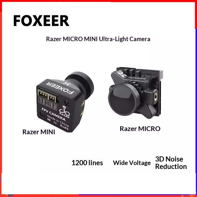 Drone Battery High Voltage - FOXEER Razer MICRO Kamera FPV Ultra-ringan