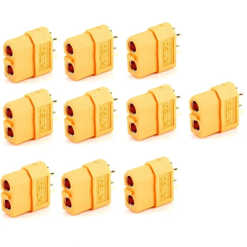 Drone Battery Connector - Konektor Peluru XT60 Pria Wanita 10
