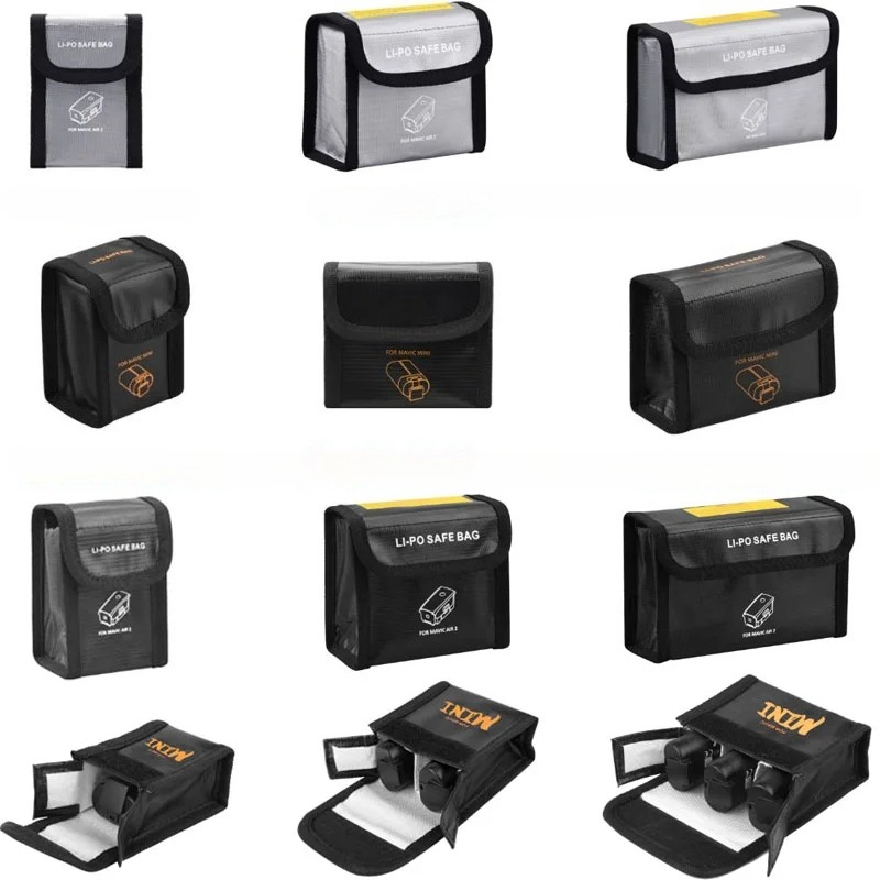 Drone Battery Bag - Portabel Tahan Api Explosion-Proof Baterai Lipo