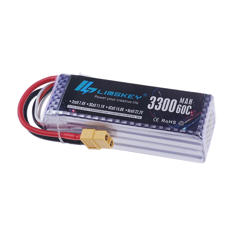 Baterai LiPo 4S 14.8V 3300mAh  - Drone Battery Lipo ulasan dan harga