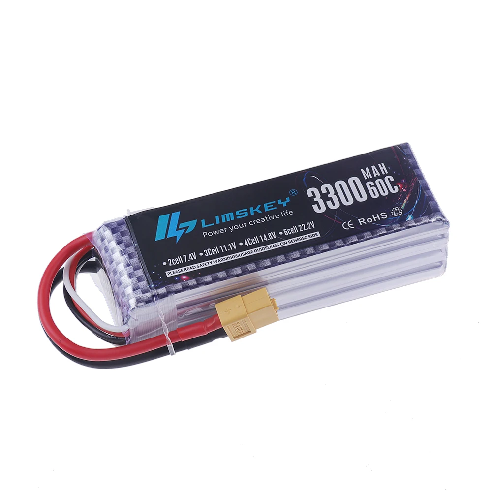 Baterai LiPo 4S 14.8V 3300mAh  - Drone Battery Lipo ulasan dan harga