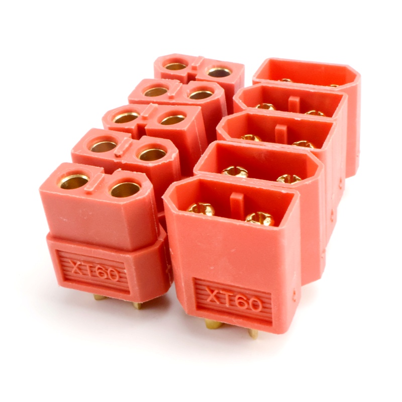 5 Pasang Konektor Bullet XT60  - Drone Battery Lipo ulasan dan harga